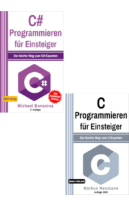 C# Programmieren für Einsteiger + C Programmieren für Einsteiger (Hardcover)