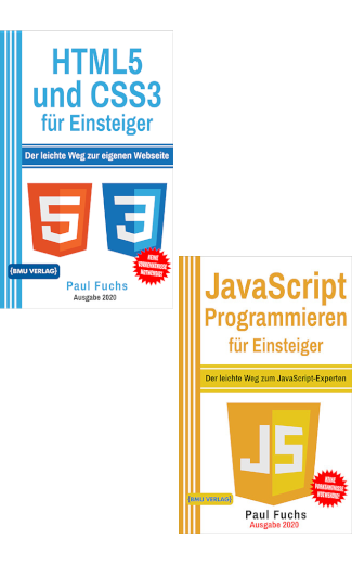 HTML5 und CSS3 für Einsteiger + JavaScript Programmieren für Einsteiger (Taschenbuch)