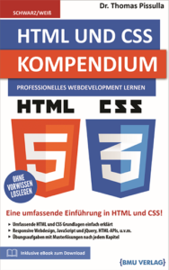 HTML und CSS Kompendium: Professionelles Webdevelopment Lernen (Hardcover)