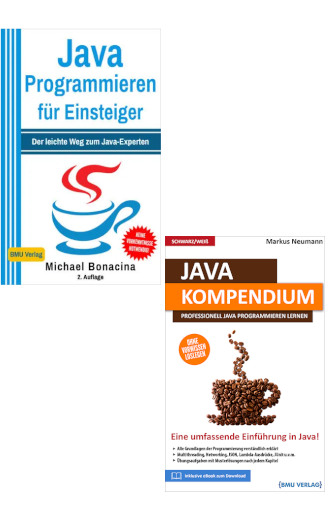 Java Programmieren für Einsteiger + Java Kompendium (Hardcover)