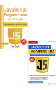 JavaScript Programmieren für Einsteiger + JavaScript Kompendium (Taschenbuch)