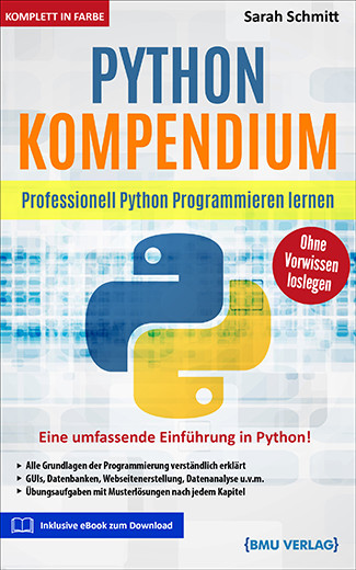 Python Kompendium: Professionell Python Programmieren Lernen (eBook)