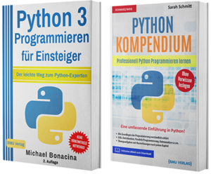 Python 3 Programmieren für Einsteiger + Python Kompendium (Taschenbuch)
