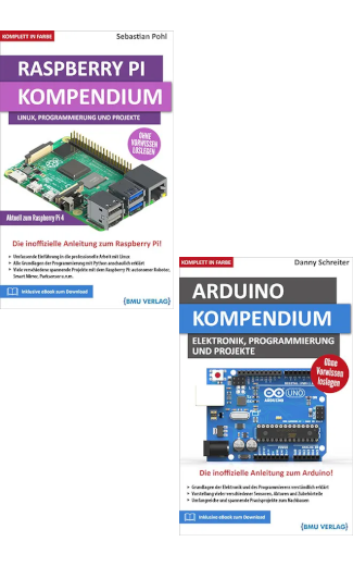 Raspberry Pi Kompendium + Arduino Kompendium (Hardcover)
