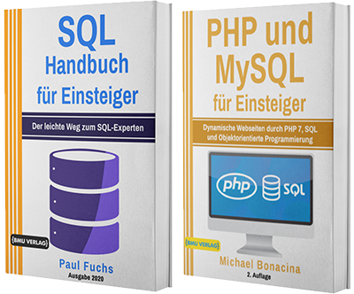 SQL Handbuch für Einsteiger + PHP und MySQL für Einsteiger (Taschenbuch)
