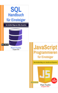 SQL Handbuch für Einsteiger + JavaScript Programmieren für Einsteiger (Taschenbuch)