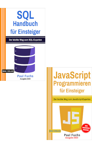 SQL Handbuch für Einsteiger + JavaScript Programmieren für Einsteiger (Hardcover)