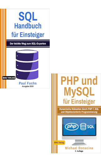 SQL Handbuch für Einsteiger + PHP und MySQL für Einsteiger (Hardcover)
