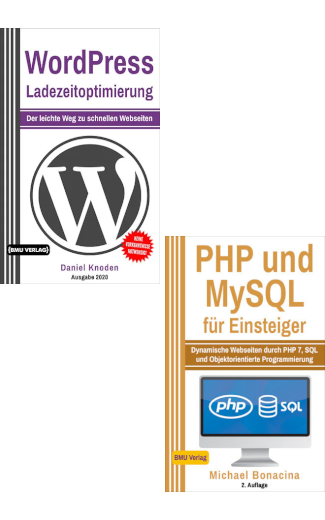 WordPress Ladezeitoptimierung + PHP und MySQL für Einsteiger (Taschenbuch)